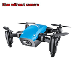 RC Drone Wide Angle HD Camera WIFI FPV One-Button Hover Drone Remote Control Quadcopter High Hold Mode Foldable RC Drone vr