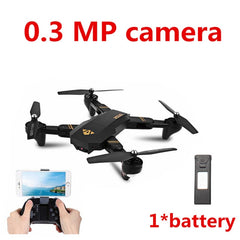 TIANQU VISUO XS809W Quadcopter Mini Foldable Selfie Drone with Wifi FPV 0.3MP/2MP Camera Altitude Hold RC Drone