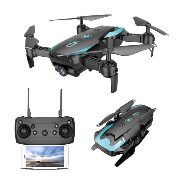 X12 4CH RC Foldable Drone with 720P Camera HD Mini  Quadcopter Altitude Hold with Wifi Camera Headless Mode 3D Flip