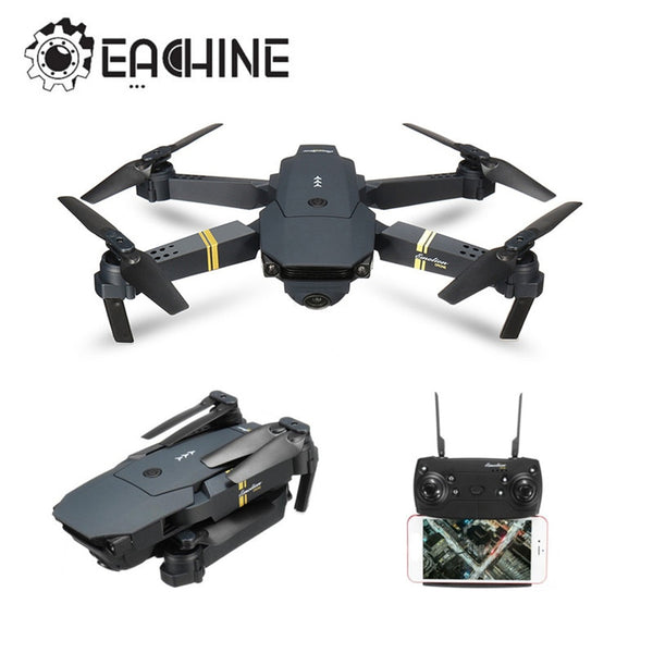 Eachine E58 WIFI FPV With Wide Angle HD Camera High Hold Mode Foldable Arm RC Quadcopter RTF Drone VS VISUO XS809HW