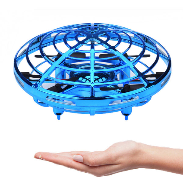 Quadcopter Mini Drone UFO Quadcopter Induction Infrared Light Suspension Flying  Toys Mini RC Drone Children's Gift Figure Toys