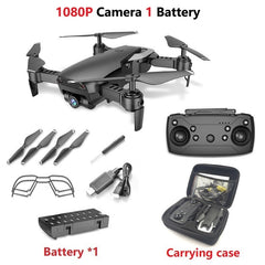 M69 FPV RC Drone with 720P Camera HD Wide-angle WiFi Mini Dron Quadcopter Helicopter Foldable Quadcopter One Key Return Drones