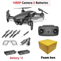 M69 FPV RC Drone with 720P Camera HD Wide-angle WiFi Mini Dron Quadcopter Helicopter Foldable Quadcopter One Key Return Drones