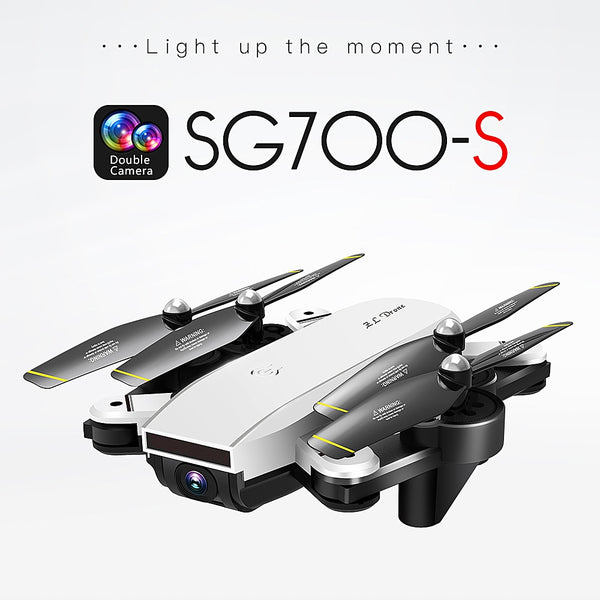 SG700-S Upgraded Foldable RC 1080p Drone Profissional WIFI FPV Dual Camera Drone Follow Mode APP Control Quadcopter Toy Dron