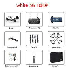 SHRC H1G 1080P 5G WiFi FPV GPS Follow Me Mode Foldable 25mins Flight Time RC Drone Quadcopter RC Drone Toys