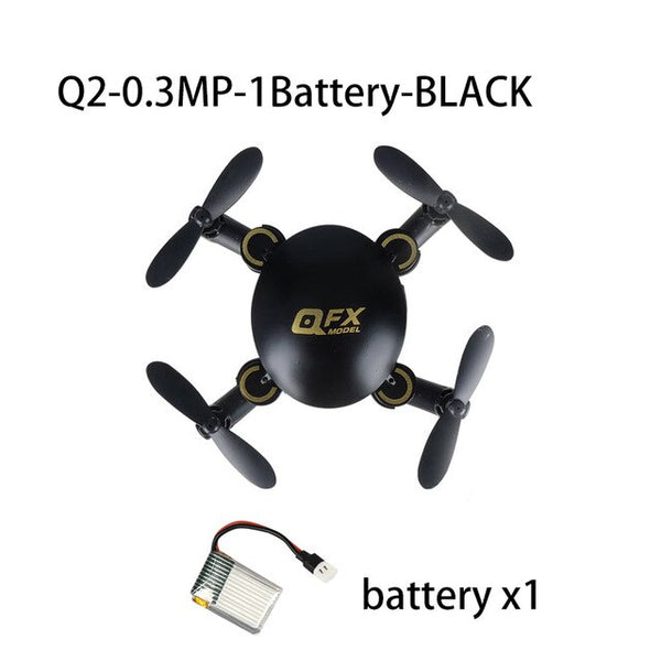 Q2 Mini Drone Wifi FPV RC Foldable Selfie Egg Drone With 0.3MP Camera  2.4G attitude hold RC pocket toy mini racing quadcopter