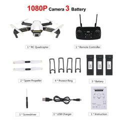 GLOBAL DRONE GW89 RC Drone with Camera 1080P Wifi FPV Gesture Photo Video Altitude Hold Foldable RC Selfie Quadcopter For Kids