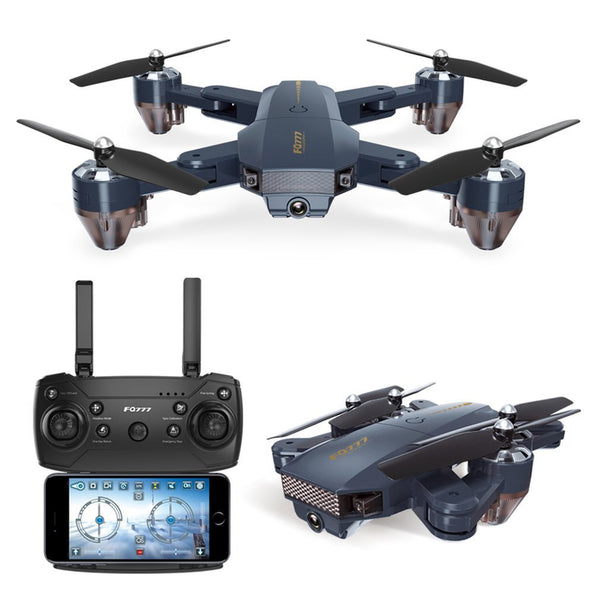 Foldable Quadcopter RC Drone FQ777 FQ35/FQ40 0.3MP/2.0MP 2.4G RC Helicopter RTF WIFI FPV HD Camera High Hold Headless Drones