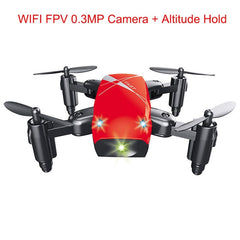 S9 S9W S9HW Mini RC Drone Foldable  Pocket Drone Micro Drone RC Helicopter With Camera HD Altitude Hold Wifi FPV Headless Mode