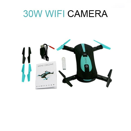 JY018 ELFIE WiFi FPV Quadcopter Mini Foldable Selfie Drone RC Drone with 0.3MP / 2MP Camera HD FPV RC Helicopters