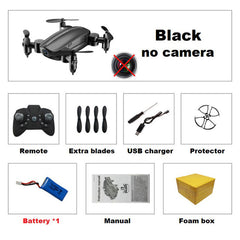Teeggi T10 Mini Drone With/Without Camera HD Foldable RC Quadcopter Altitude Hold Helicopter WiFi FPV Micro Pocket Selfie Dron