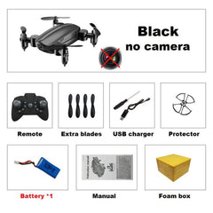 Teeggi T10 Mini Drone With/Without Camera HD Foldable RC Quadcopter Altitude Hold Helicopter WiFi FPV Micro Pocket Selfie Dron