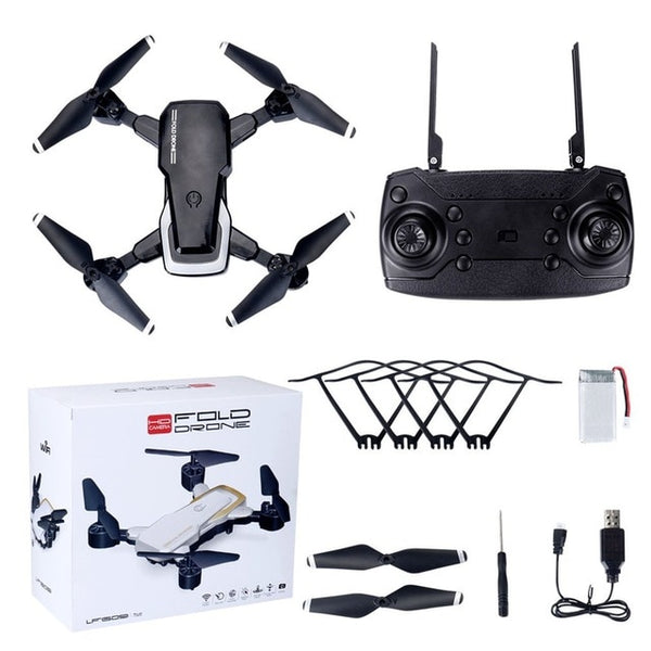 LF609 2.4G Wifi FPV RC Drone with camera 0.3MP/2.0MP Brushless RC Quadcopter RTF Foldable 3D Flip Hold Headles dropshipping