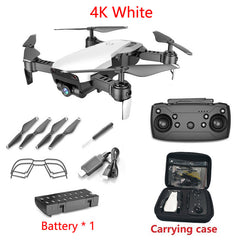 LAUMOX M69G FPV RC Drone 4K Camera Optical Flow Selfie Dron Foldable Wifi Quadcopter Helicopter VS VISUO XS816 SG106 SG700 X12